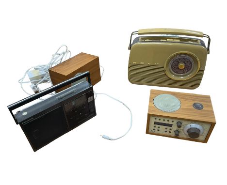 Bush Radio, together with Panasonic radio and others 