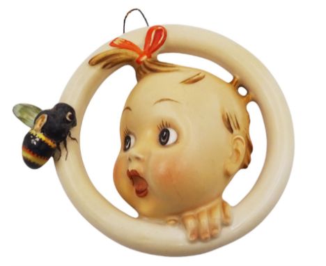 Hummel Ba Bee wall plaque, D13cm