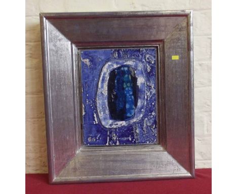 Modern ceramic enamel panel. Condition report: see terms and conditions
