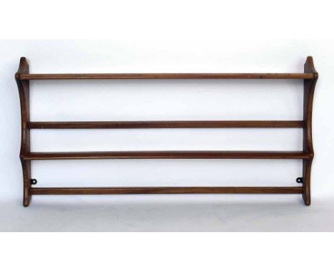 Ercol wall shelves. Condition report: see terms and conditions
