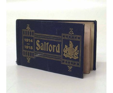 Salford Football Club Co. (1914-15) season ticket book, Pavilion 7/6 No. 424. Condition report: see terms and conditions