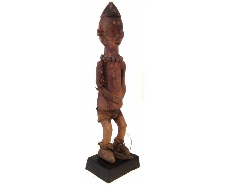 Yaka figure, 71cm high     All lots in this Tribal and African Art Sale are sold subject to V.A.T. Therefore £100 hammer pric