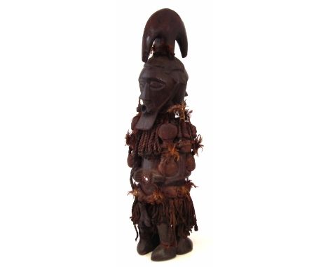 Teke Janus fetish figure, 88cm high.     All lots in this Tribal and African Art Sale are sold subject to V.A.T. Therefore £1