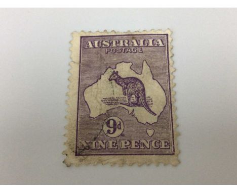 AUSTRALIA including a reasonable range of Roos, and heads, including the highly cataloged first issue to Roos, values to 2/- 