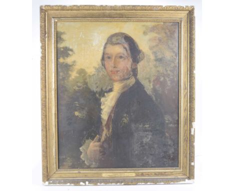 Portrait of Thomas Smith, second Landgrave and Governor of South Carolina 1690Bears inscription stating "Born at Exeter 1648,