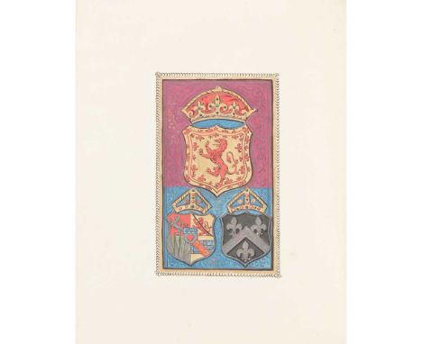 [Scottish antiquarianism] Bannatyne Club Numbers 1-7 and 9-10 in the Bannatyne Club series all 4to, original half morocco, gi
