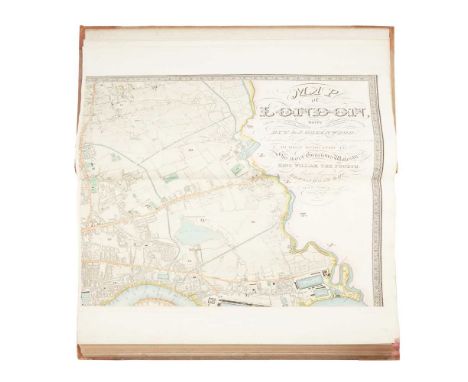 Greenwood, C. & J. Map of London made from an Actual Survey in the Years 1824, 1825 & 1826 Extended and Comprising the Variou