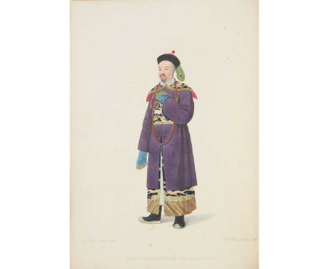 Mason, George Henry The Costume of China With Explanations in English and French. London: W. Miller, 1800. First edition, qua