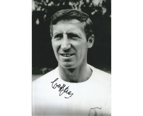 Cliff Jones Signed Tottenham Hotspur 8x12 Photo 