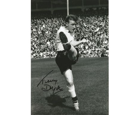 Terry Dyson Signed Tottenham Hotspur 8x12 Photo 