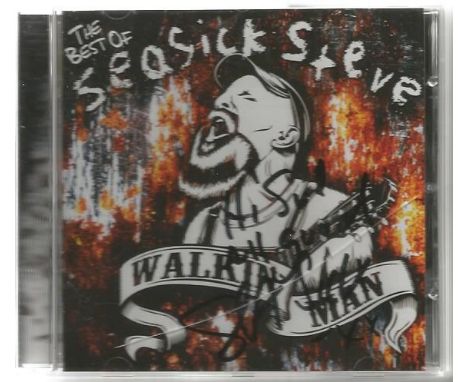 Assorted cd signed collection. 6cds. Seasick Steve signed cd sleeve. CD included, Electric Light Orchestra signed Cd sleeve f