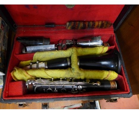 A clarinet, Boosey & Hawkes, Regent, cased