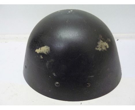 A Czechoslovakian military helmet