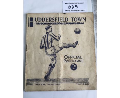 36/37 FA Cup Semi Final Football Programme: Sunderland v Millwall dated 10 4 1937. Fold and foxing but no team changes. Tear 