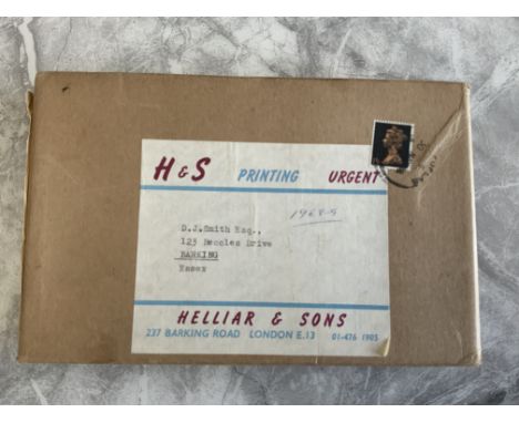 West Ham 68/69 Complete Set Of Home Football Programmes: Mint condition set direct in original box from printer Helliers. Pro