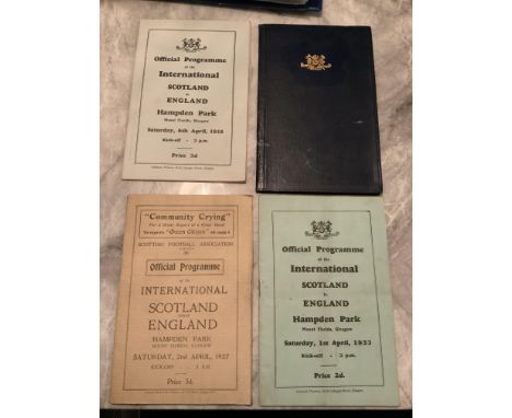 Best Ever England Away Football Programme + Ticket Collection: One off chance to obtain this incredible collection from 1927 