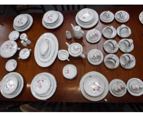 A LARGE JAPANESE DINNER, TEA AND COFFEE SERVICE, in the "Selena" pattern