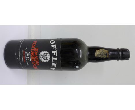 A bottle of Offley Boa Vista Vintage Port, 1977, bottled in 1979
