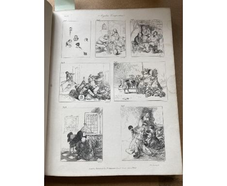 Burnet, John. A Practical Treatise on Painting, 3 parts in one volume, first edition, half-title, 25 engraved plates, includi