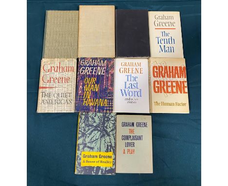 Greene, Graham. May We Borrow Your Husband?, number 230 of 500 copies, signed by Graham Greene, original boards, glassine wra