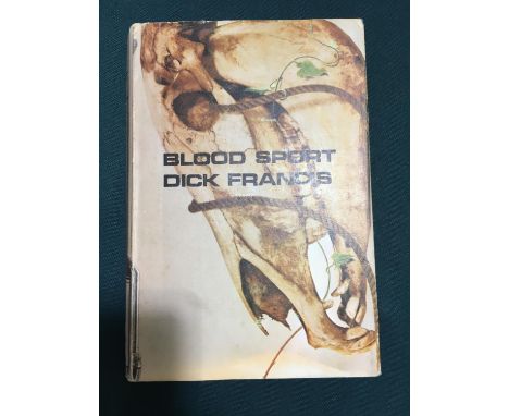 Francis, Dick. Blood Sport, first edition, half-title, original boards, slightly cocked, dust-jacket, price-clipped, extremit