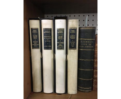 Johnson, Samuel. Letters to and from the late Samuel Johnson, L.L.D., 2 volumes, engraved portrait frontispiece, contemporary