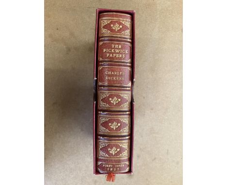 Dickens, Charles. The Posthumous Papers of the Pickwick Club, first edition, half-title, engraved frontispiece, additional ti