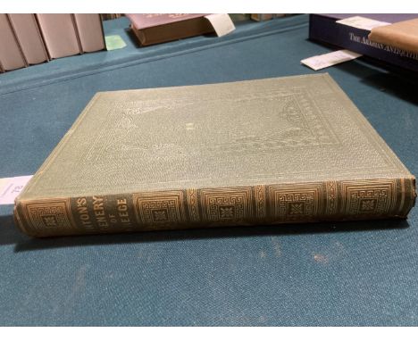 Linton, William. The Scenery of Greece and Its Islands, first edition, 50 engraved plates, tissue guards, lithographed map, l