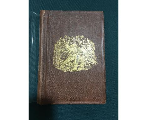 Tennent, Sir J. Emerson. The Wild Elephant and the Method of Capturing and Taming it in Ceylon, first edition, frontispiece a