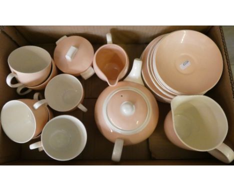 A Pottery tea service