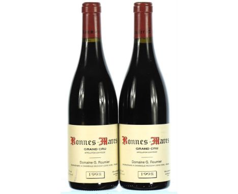 1998 Domaine Georges Roumier, Bonnes Mares Grand Cru 2x75cl  Part of the personal collection of a retired wine merchant and s