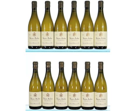 2018 Bernard Moreau, Saint-Aubin Premier Cru, Sur Gamay Saint Aubin OCC 12x75cl  Packed in 2x6 OCCPreviously stored in a temp