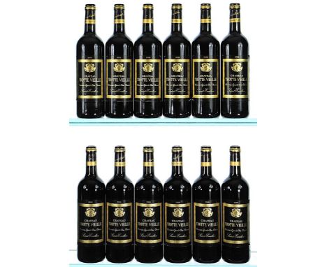 2006 Chateau Trotte Vieille Premier Grand Cru Classe B, Saint-Emilion Grand Cru  OWC 12x75cl Labels slightly damaged, packed 