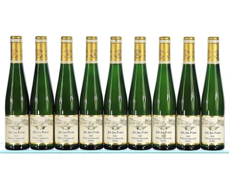 2010 Joh Jos Prum, Wehlener Sonnenuhr Riesling Auslese, Mosel 9x37.5cl1 label stainedPreviously stored in a temperature contr