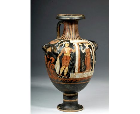 Magna Graecia, South Italy, Campanian, CA Painter school, probably Painter of New York GR 1000, ca. 340 to 330 BCE. A monumen