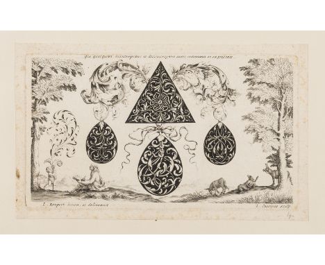 Ornament.- Roupert (Louis).- Cossin (Louis) [Ornamental designs for goldsmiths], engraved throughout with fine portrait of th