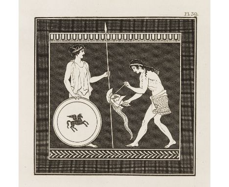 NO RESERVE Vases.- Hamilton (Sir William) Outlines from the Figures and Compositions upon the Greek, Roman, and Etruscan Vase