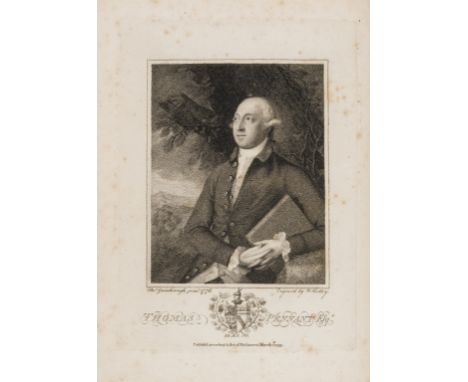 NO RESERVE Pennant (Thomas) The Literary Life..., first edition, engraved portrait frontispiece, 3 plates, one folding and ha