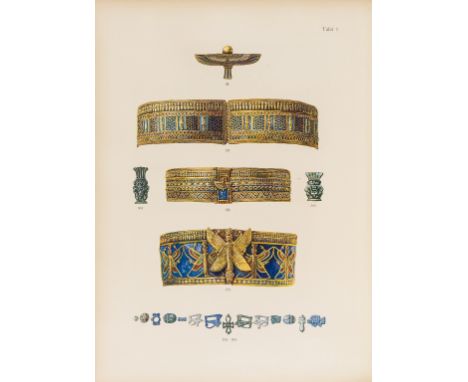 NO RESERVE Egyptology.- Williams (Caroline Ransom) Catalogue of Egyptian Antiquities...Gold and Silver Jewelry and Related Ob