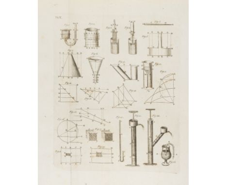 Physics.- Enfield  (William) Institutes of Natural Philosophy, Theoretical and Experimental, second edition, lacking half-tit