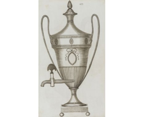 Trade Catalogue, 101 engraved plates of designs for silver on 95 sheets, many depicting single objects, some multiples, one f