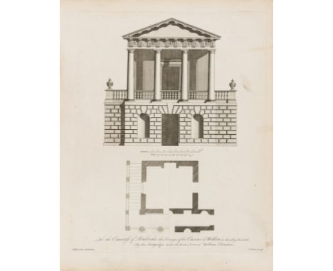 NO RESERVE Architecture.- Chambers (William) A Treatise on Civil Architecture, first edition, list of subscribers, 45 engrave