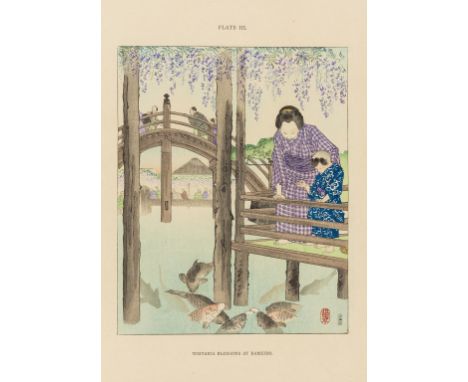 Japan.- Conder (Joseph) The Flowers of Japan and the Art of Floral Arrangement, first edition, 54 plates, 14 colour, illustra