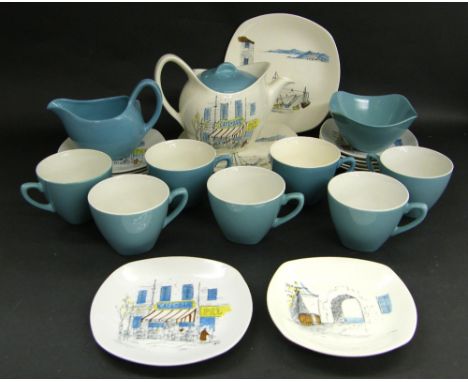 Hugh Casson for Midwinter Cannes tea service 