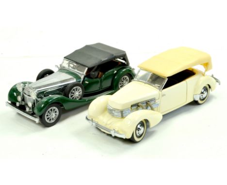 Danbury / Franklin Mint duo of vintage car issues. Generally very good.  Enhanced Condition Reports: We are more than happy t