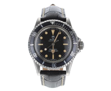 Tudor Oyster Prince Submariner stainless steel gentleman's wristwatch, reference no. 7928, serial no. 569xxx, circa 1966, bla