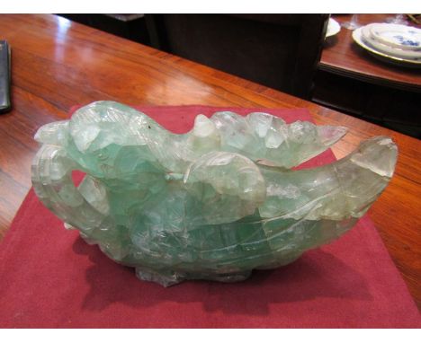 A jade figure of Peking duck