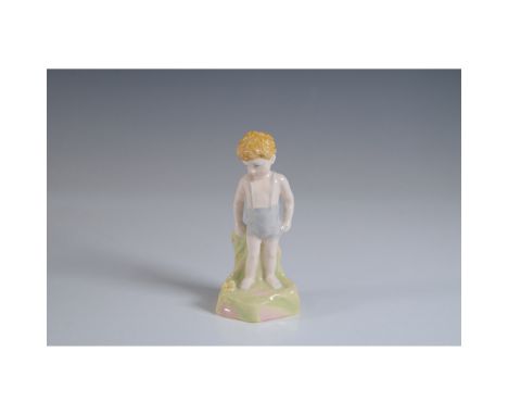 A charming Royal Doulton bone china figurine titled Do You Wonder Where Fairies Are, part of the Archives Collection and mode