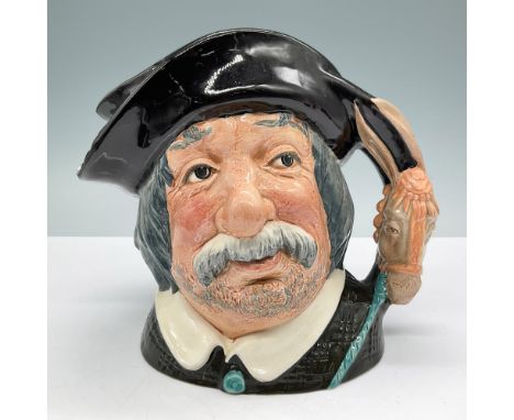 A Royal Doulton character jug featuring Sancho Panza from the Don Quixote series, model D6456. This large jug measures 7.25"H