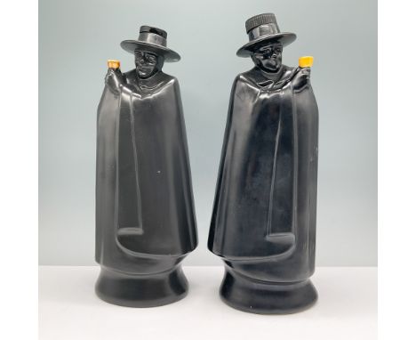 A set of two port decanters, including a Wedgwood decanter commemorating the Prince of Wales' Celebration, July 1929, and a R